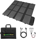 LENSUNSOLAR 300W Solar Blanket Complete Kit Ready to Charge Battery and Solar Generator Portable Lightweight for Camping