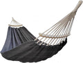 GOCAN Double Hammock 2 Person Extra Large 220x150cm Total Length 330cm Load 500lb Canvas Cotton Hammock for Patio Porch Garden Backyard Lounging Outdoor and Indoor with Removable Spreader bar