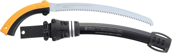 Silky Professional Series TSURUGI Curved Hand Saw 330mm Medium Teeth (456-33)
