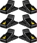 Rat Traps, Large Mice Traps for House, Mouse Trap Indoor Quick Effective Sanitary, Mice Snap Trap, Safe Rat Trap Catcher for Family and Pet