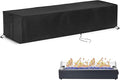 Outdoor 28 inch Rectangular Table Top Propane Fire Pit Cover, 40,000 BTU Tabletop Gas Firepit Cover for Patio,Outdoor Portable Fireplace Rectangular Fire Cover - 28 x 7 x 8 Inch