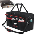 17 Inch Griddle Carry Bag Fits for Blackstone 1814 17 inch Tabletop Griddle with Hood Lid,Exclusively Fits for Blackstone Tabletop Griddle 17 inch with hood Carry Bag,600D Polyester Heavy Duty