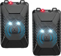 Ultrasonic Rodent Repellent, 2 Pack Plug-in Mouse Rat Pest Bat Squirrels Skunks Repellent for Car with Battery Powered Under Hood, Keep Mice Out of Cars Engines, Indoor, Garage, Storage Room