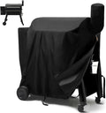 Pellet Grill Cover for Traeger Pro 34/780 Series with Waterproof Zipper, 600D UV Resistant & Rip-Proof Smoker Fabric, Full-Length Grill Accessories for Texas 34, for Z Grills 700 and More (Cover Only)