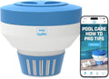 440 Pool Chlorine Floater Dispenser, Fits Up to 5 Pieces of 3-Inch Chlorine Tabs, Adjustable Flow, Control, Heavy-Duty Plastic - Suitable for Small & Large Pools - 9.6 Ounces (Pack of 12)