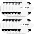 Flea Trap Refill Discs Sticky Trap- Glue Board Refills 12 Packs- 7.1 Inch Natural Glue Discs Refills Board Replacement Pads- Fits Most of Flea Traps