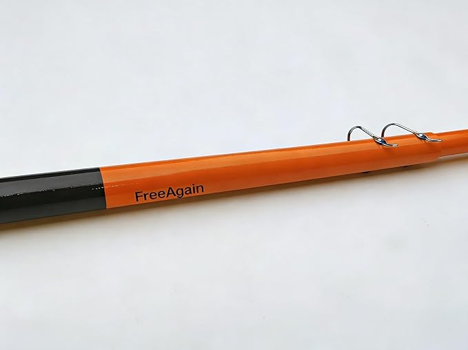 FreeAgain Large Invasive Plant Remover - Tank-Like Heavy-Duty Design with Dual Support Plates, Unbreakable Jaw & Thickest Steel Pipe, Removes Stems ¼ Inch - 2 Inches (0.5cm - 5cm)