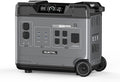 Oukitel BP5000 Pro MAX (5120Wh/5000W) Solar Generator with 120V/240V Split Phase Output, 9000W Peak Power Station for Home Backup, Portable Power Station for Emergencies, Camping,Off-Grid