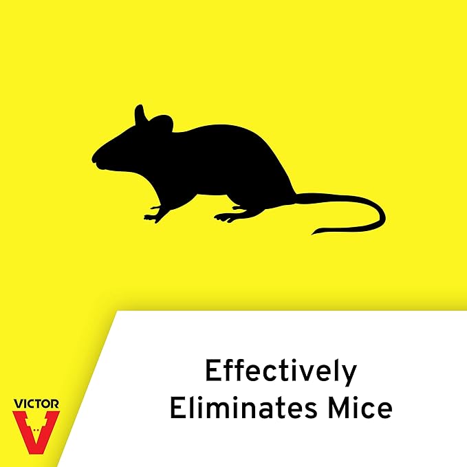 Victor Humane Mouse Traps M393SSR - Easy Set Reusable Mouse Trap - Pack of 36