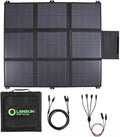 LensunSolar 200W 36V Portable Solar Panel Blanket with Standard Connectors for Solar Generator Power Station, Lightweight Ultra-Thin only 5.2 kgs/11.4 lbs
