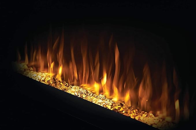 Napoleon Purview 42 inch Wall Mount Electric Fireplace - Black, NEFL42HI