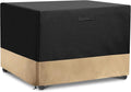Stanbroil 50-Inch Fire Pit Cover, 600D Waterproof Patio Square Cover for Outdoor Fire Pit Table, Fire Bowl, Patio Furniture, Waterproof, Black