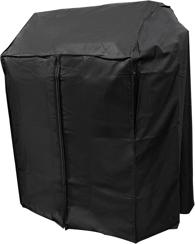 CT Copper Tailor 32 Inch Outdoor 4 Burner BBQ Gas Grill Cover, Black, Heavy Duty Waterproof 600D Oxford, 32" W x 26" D x 48.5" H