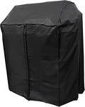 CT Copper Tailor 32 Inch Outdoor 4 Burner BBQ Gas Grill Cover, Black, Heavy Duty Waterproof 600D Oxford, 32" W x 26" D x 48.5" H