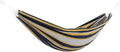 Vivere Brazilian Style Double Cotton Hammock with Polyester End Strings, 450 lb Weight Capacity (Serenity)