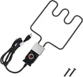 1500 Watt Heating Element for Masterbuilt Electric Smoker Parts Analog Control with Thermostat Power Cord Controller 30-inch Grill Replacement Accessories 20070210 MB20070210