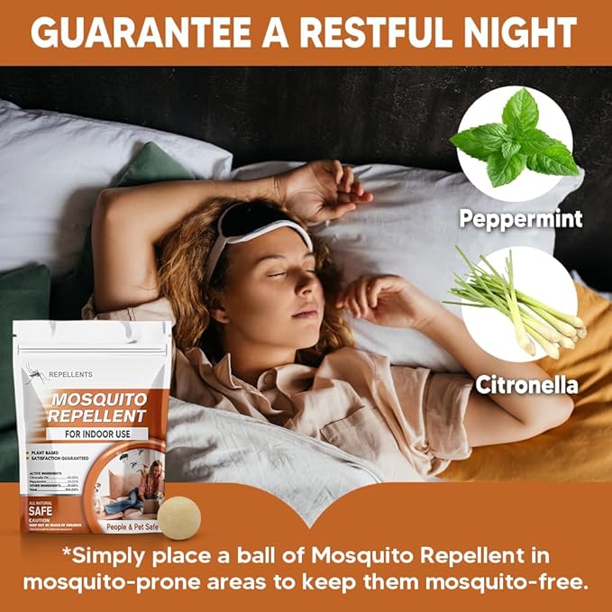 Mosquito Repellent Outdoor for Patio, Mosquito Barrier, Mosquito Repellent Indoors, Mosquito Deterrent, Natural Mosquito Repellant, Mosquito Control, Outdoor Mosquito Repellant -12P