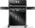 Napoleon Rogue 525 Natural Gas Grill, Black, Durable 4-Burner Cooking Surface