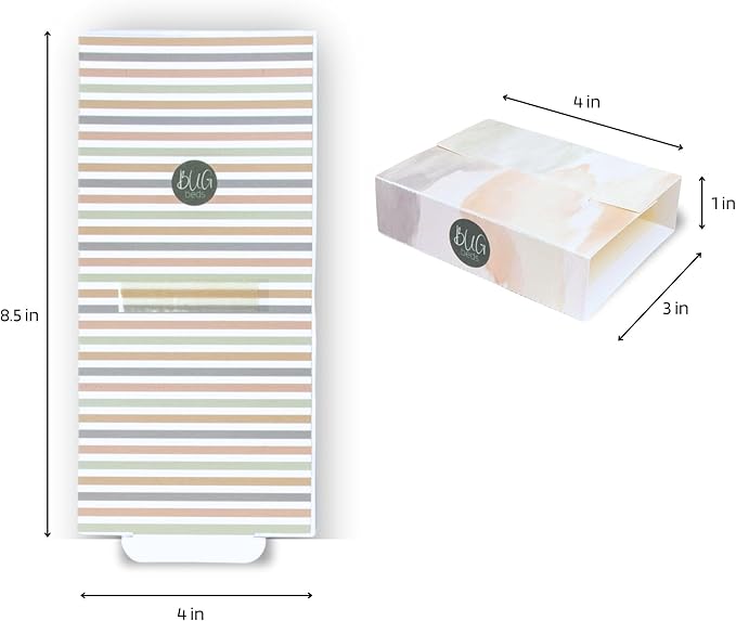 Insect Sticky Traps “BUG beds” Decorative Glue Pads, Aesthetic, Non-Toxic, Indoor, Pest Control- Mouse, Spider, Bed Bug, Cockroach, Brown Recluse, Cricket, Grasshopper, Gecko, Beetle, Scorpion