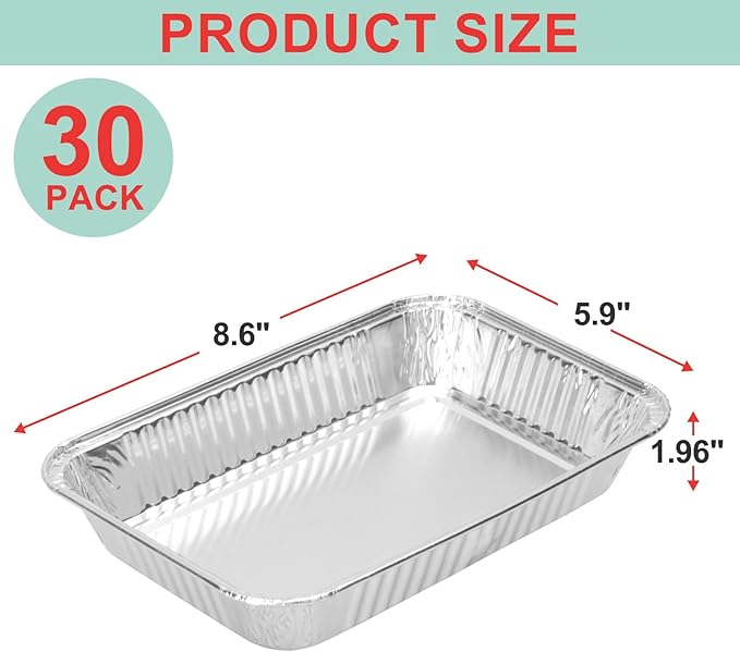 WEBROIL 30-Packs Grill Grease Tray Liners for Ninja OG800/OG900 Series,Outdoor Smoker Drip Pan for Ninja OG850/OG951 Woodfire Outdoor Grill XL Pro Accessories