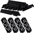 RuiTEERS Grill Flavorizer Bars Heat Deflectors BBQ Gas Grill Replacement Parts for Weber Genesis II E-410, S-410, LX E-440, S-440, Weber 66041, 66033, 66796, 17" Porcelain Steel Grill Heat Plate