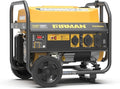 FIRMAN P03504 Gas Portable Generator, 4450W Recoil Start, 120V, CO Alert, Quiet 67dB, 208cc Engine, 5-Gallon Tank, 14 Hrs Runtime, Wheel Kit, Ideal Power Solution for RV, Home & Outdoor Adventures