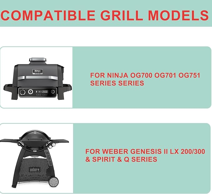 WEBROIL Grill Drip Pan Liner for Ninja OG700 OG701 OG751 Series Woodfire Smoker Accessories,Aluminum Disposable Foil Grease Liners Compatible with Weber Q/Spirit/Genesis Gas Grill,30 Packs