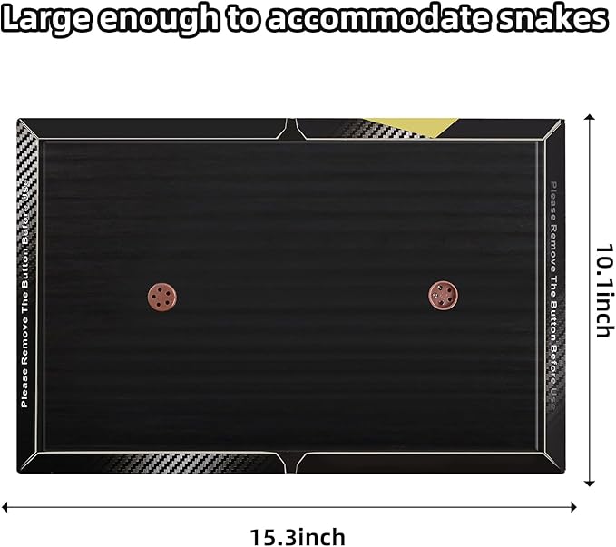 4 Pack 10" x 16" Large Snake Glue Traps with Enhanced Stickiness, Snake Rat Sticky Pad Board for House Indoor Outdoor, Sticky Glue Traps for Snakes, Mice, Rats, Easy to Set