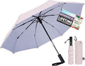 UV Travel Umbrella for Sun Protection & Rain, Compact Windproof Folding, Refined craftsmanship, Auto Open/Close, 43" Canopy with color coating, UPF 100+ UV Blocking, TSA Approved