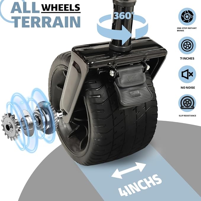 480Lbs Collapsible Kids Wagon with Canopy, Lightweight Foldable Hand Cart, Large Capacity for Camping, Shopping, Sports, and Garden Use