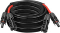 8AWG Solar Cable - 10FT Solar Panel Extension Cord 8 Gauge PV Wire with Flame Retardant Protective Sleeving Female & Male Waterproof Connector for RV, Photovoltaic Systems, Solar Panels (10 Feet)