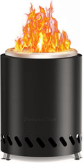 Tabel Top Fire Pit Mini, Portable Firepit Outdoor, 7 Inch Tabletop Firepit Inky