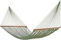 Original Pawleys Island Large Meadow DuraCord Rope Hammock – 13 ft. x 55 in., 2-Person, 450 lb Capacity, Oak Spreader Bar, Zinc-Plated Hardware, Handcrafted in The USA