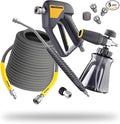 Active Pressure Washer Accessory Bundle, Adaptable for All Electric & Gas Pressure washers w/ M22-14mm Connections. Swivel Gun, Foam Cannon, Lance & 50’ Hose for DIY car wash & Professional Detailing