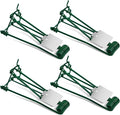 Qualirey 4 Pcs Outdoor Gopher Trap Easy Set Mole Trap Weather Resistant Gopher Killer Vole Killer for Lawn Garden Farm (Green)