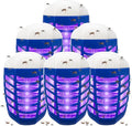 Bug Zapper Indoor Plug in Flying Insect Trap, 6 Pack Electronic Plug in Mosquito Zappers Gnat Insect Fly Zapper Traps Lamp for Home, Kitchen, Bedroom, Living Room,Office, Blue