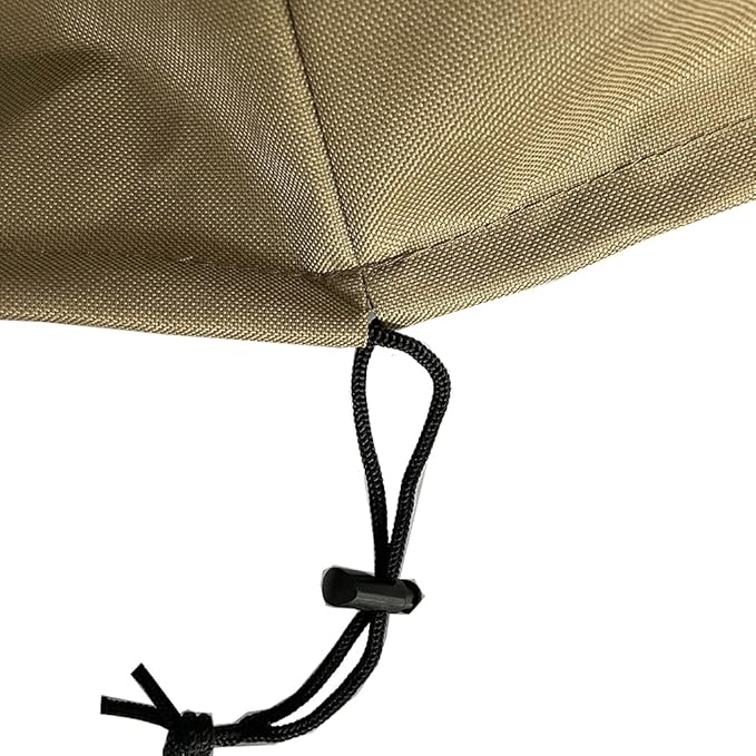 Heavy Duty Waterproof 60Inch Rectangle Fire Pit Cover for Outdoor Patio Gas Fire Table,60"L X 38"W X 24"H,Weather Resistant,Black