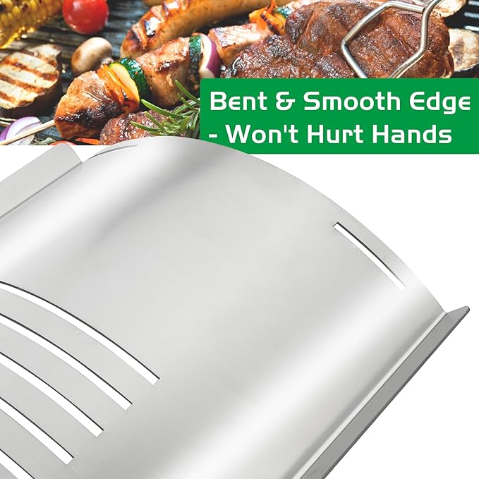 Lexington Flame Broiler Kit for Pit Boss Smoker Replacement Parts 500 540 550 Series Pitboss Pellet Grill Drip Tray Diffuser Heat Deflector Plate Slide Cover BBQ Accessories PB500NX PB500SP