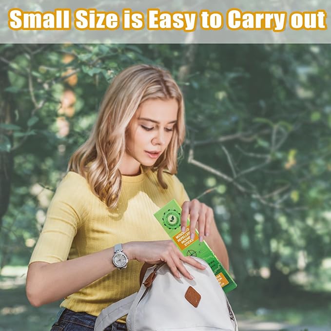 60 Pcs Natural Mosquito Repellent Outdoor Patio, Citronella Oil Mosquito Incense Sticks Plant-Based Bug Repellent for Patio Camping Fishing Backyard Travel Mosquito Control