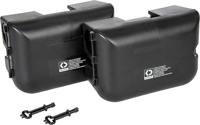 2 Contractor-Grade Rat Bait Station – Extra Tough, Rugged & Weather-Resistant Lockable Box with Key, Tamper-Resistant Dual Entry, Fits Blocks/Pasta/Grain Baits or Snap Traps – Indoor/Outdoor.
