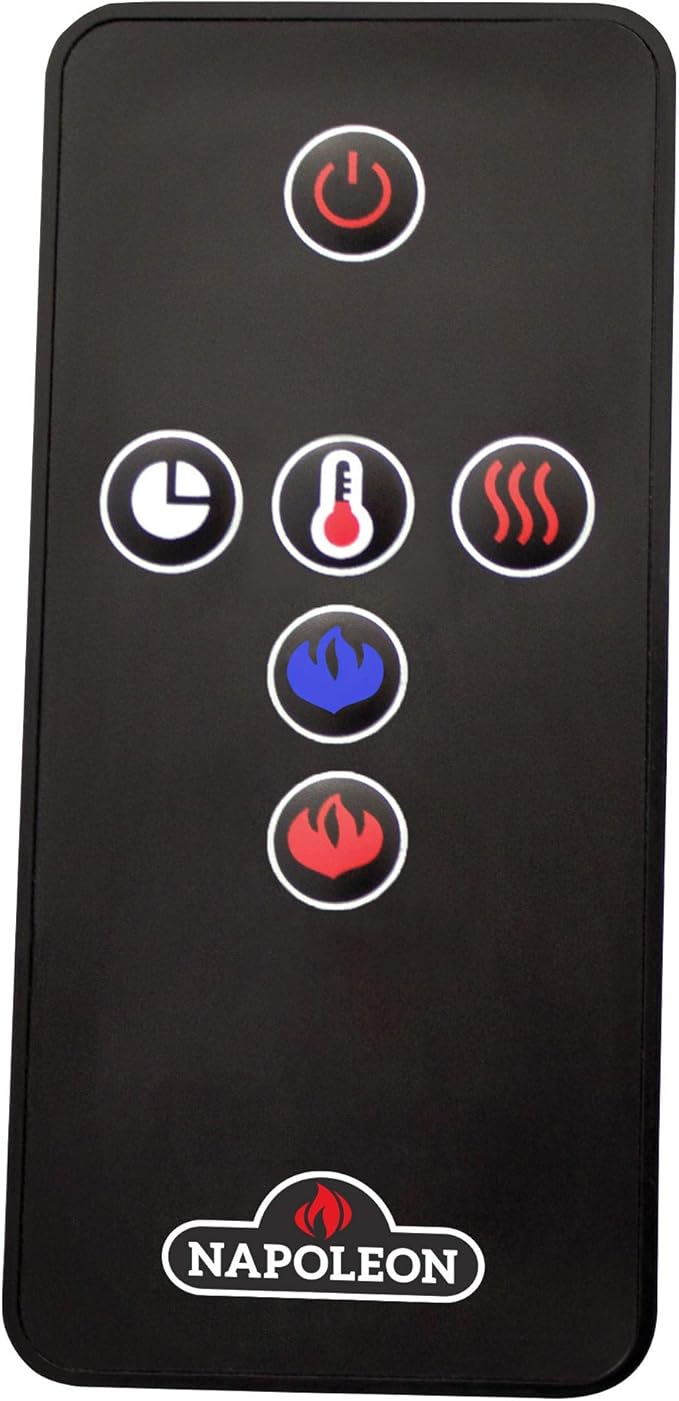 Napoleon Purview 72 inch Wall Mount Electric Fireplace - Black, NEFL72HI