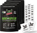 Extra-Strength Mouse Repellent Deterrent Pouches, USDA 99% Biobased, Peppermint & Rosemary Oils Repel Mice Nesting in Car, RV, Boat, Garage, Shed, Cabin Made in The USA (24 Pack)