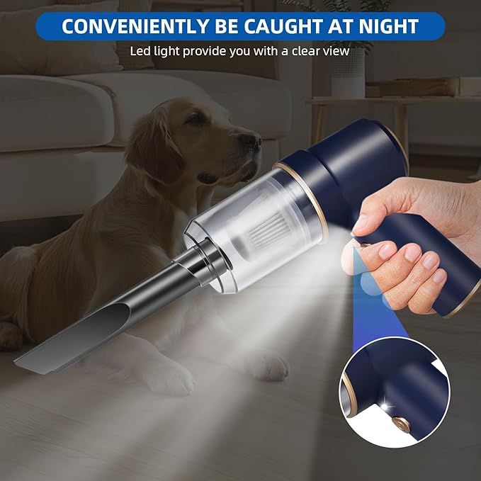 Bug Vacuum Catcher - Spider and Insect Catcher Traps,Cordless Handheld Vacuum Cleaner Rechargeable Bug Catcher Strong Suction with Suction Nozzle for Bedbug Cockroach Beetle Ant