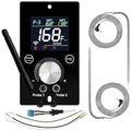 Universal WiFi PID Digital Thermostat for Traeger Control Panel Replacement for Pit Boss Controller for Asmoke Z Grills and More Wood Pellet Smoker with Temperature Meat Probe Grill Accessories