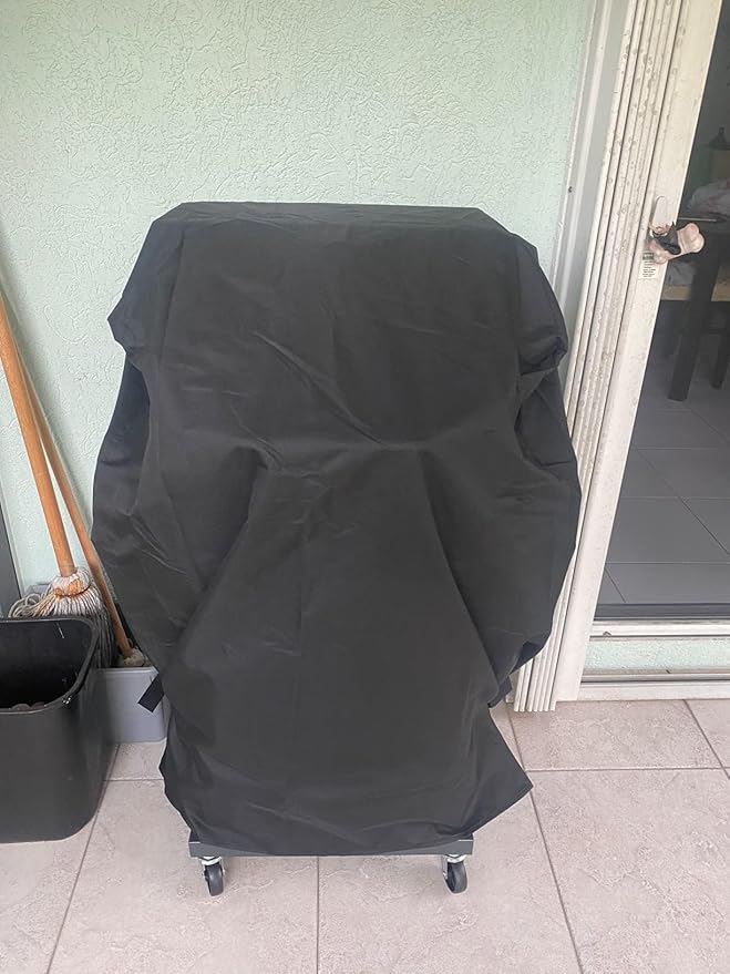 Performance Grill Cover for Char-Broil Performance 2 Burner Gas Grill (Side Shelfs Folded), Outdoor Heavy Duty Waterproof Barbecue Gas Cover for Charbroil and Smokers