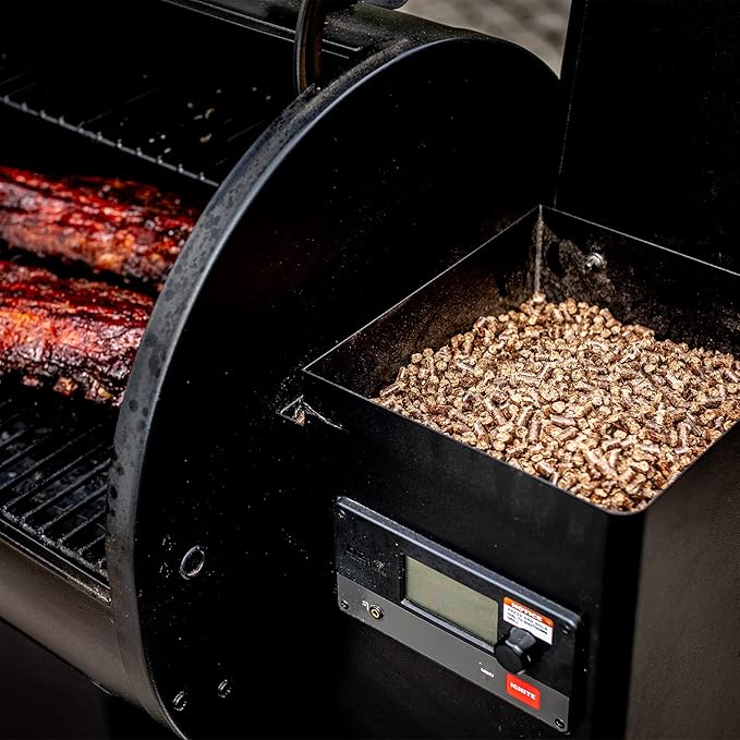 Bear Mountain All Natural Wood Pellets for Smoker, Grill & BBQ, 40 Lbs, Cherry - Premium Hardwood Barbecue Pellet Accessories for Indoor and Outdoor Grilling