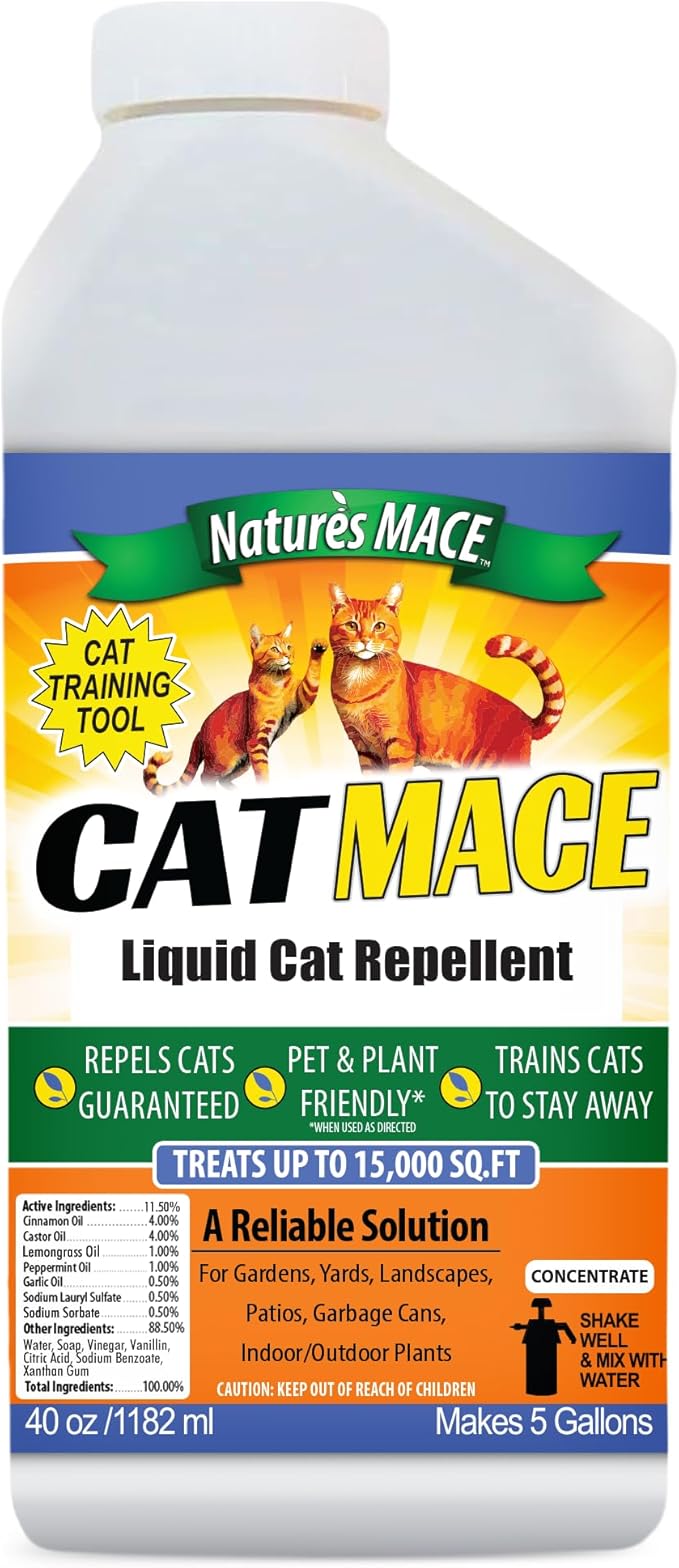 Nature's Mace Cat Repellent 40oz Concentrate