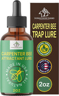Carpenter Bee Attractant – Natural Bee Trap Lure for All Trap Types, Gentle on Honeybees, All-Year-Round Formula, 2oz