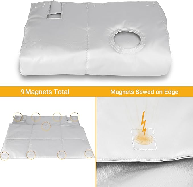 Insulated Blanket for Masterbuilt Gravity 1050 Series MB20041220 MB20041320 Thermal Insulation Smoker Cover Replacement Parts BBQ Winter Accessory