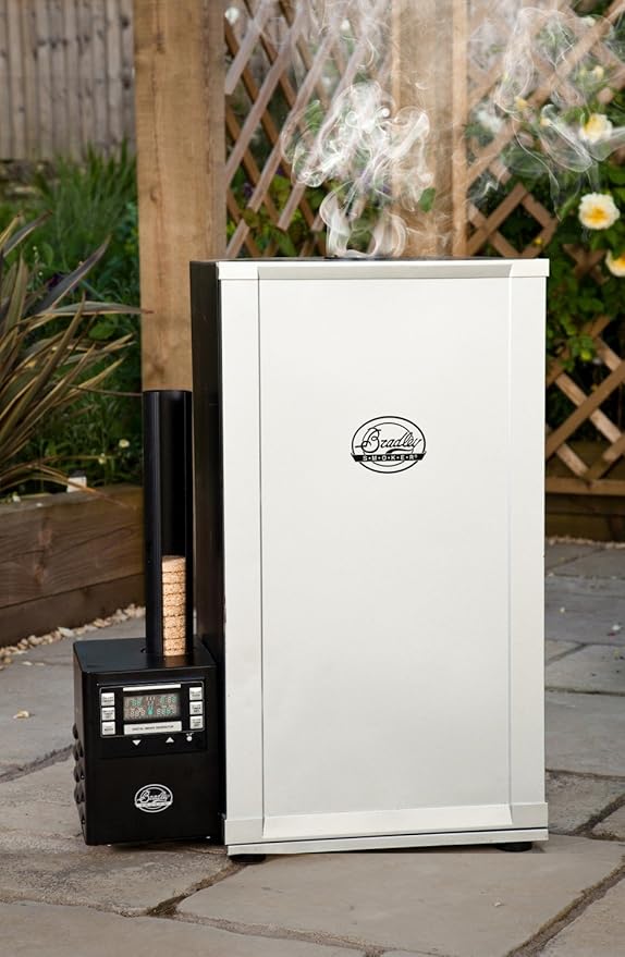 Bradley Smoker BTDS76P 4-Rack Outdoor Natrual Draft Digital Vertical Smoker